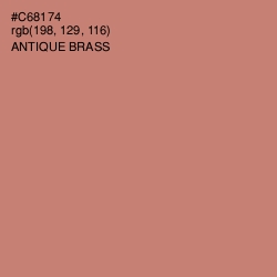 #C68174 - Antique Brass Color Image